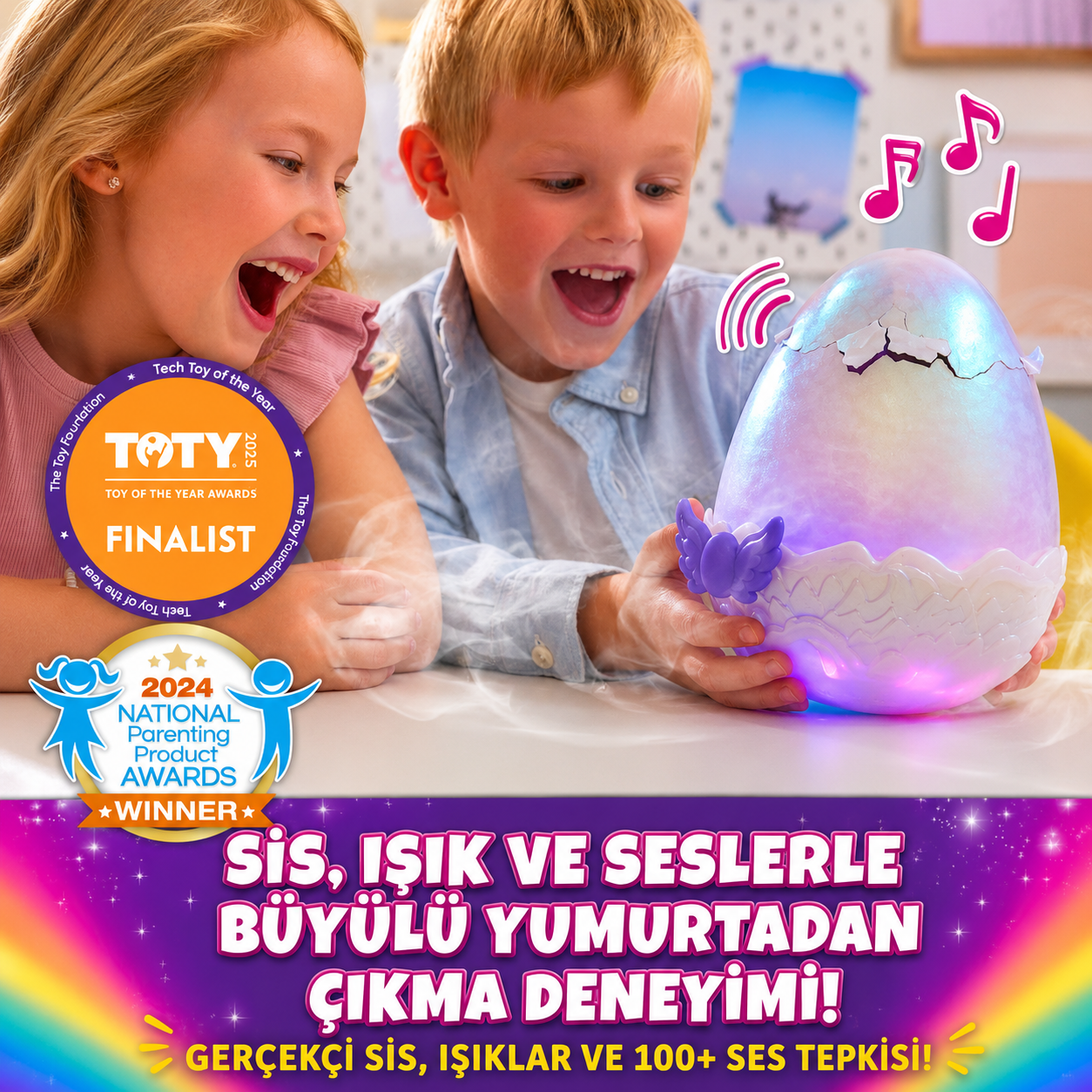 MystiToy Sürpriz Yumurta: Çocukların Yeni En İyi İnteraktif Arkadaşı