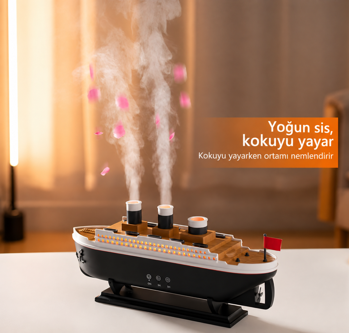 Titanik Buhar Makinesi ve Difüzör