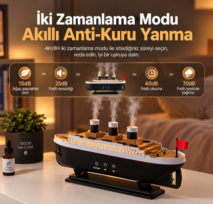 Titanik Buhar Makinesi ve Difüzör