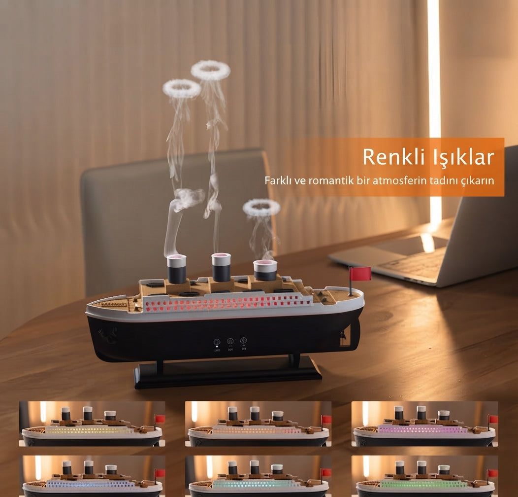 Titanik Buhar Makinesi ve Difüzör